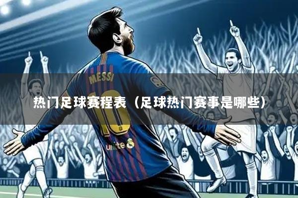热门足球赛程表（足球热门赛事是哪些）