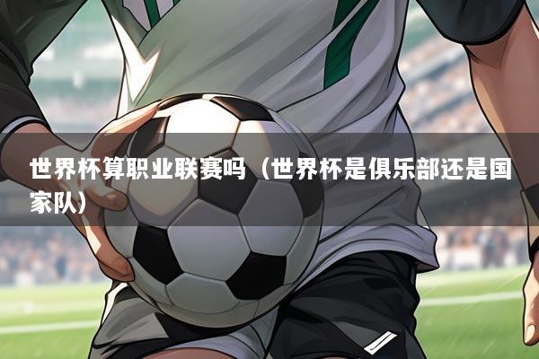 世界杯算职业联赛吗(世界杯是俱乐部还是国家队)